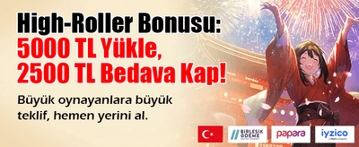 En Yüksek Bonuslar Burada